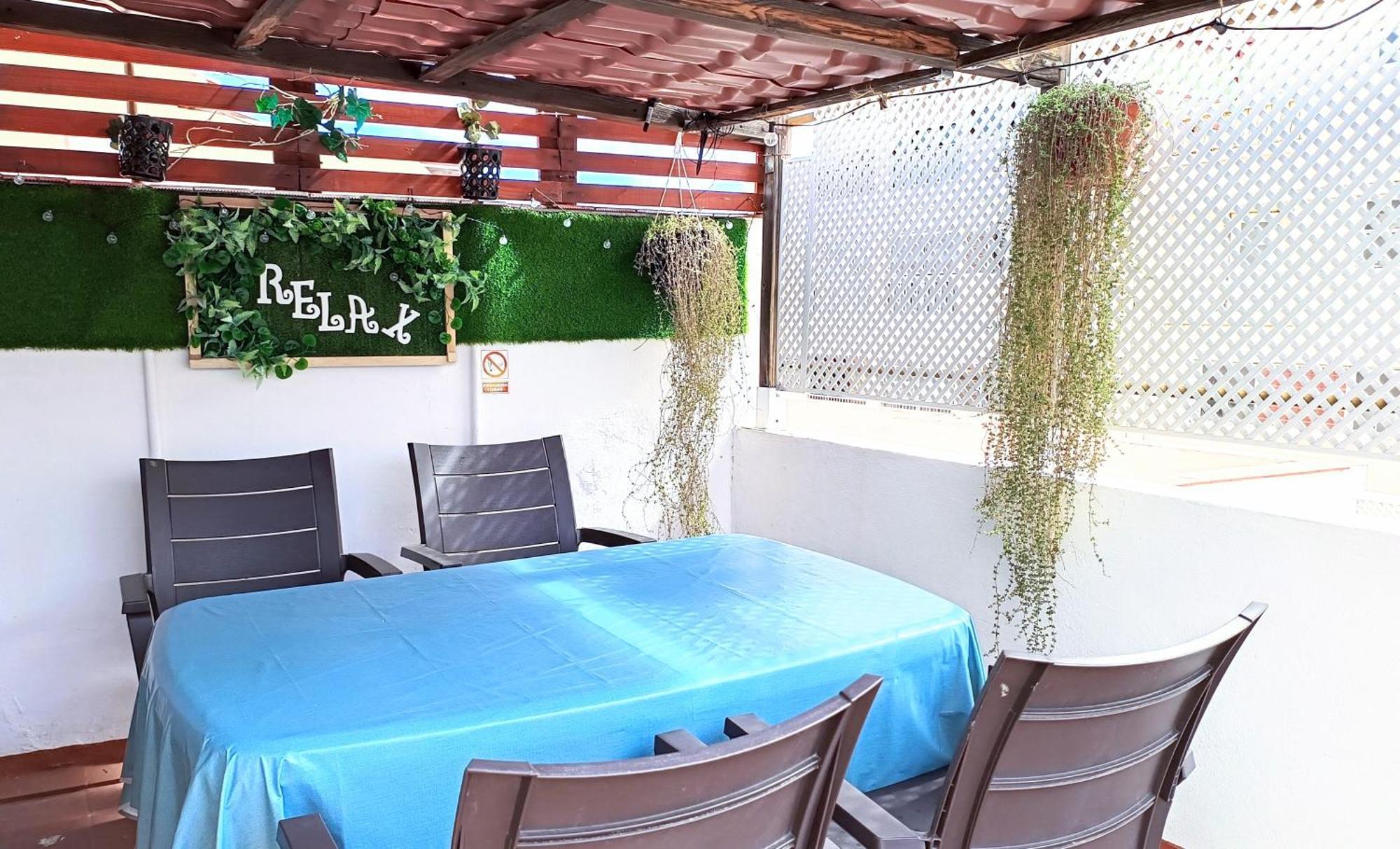 Center Santa Cruz, Alojamiento Centrico Con Gran Terraza, Cocina , Salon Y Banos, Todo Privado Exterior photo